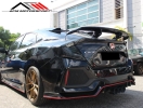 Honda Civic FC Varis V2 spoiler Civic FC 2016 Honda