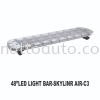 Lightbar, Light bar 48" Blue, Amber, Red Lightbar Vehicles Warning System