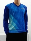 ATTOP LONG SLEEVE JERSEY AJC 1953 BLUE Microfibre Sublimation Jersey