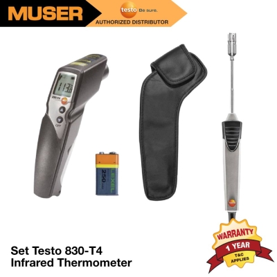 Set Testo 830-T4 - Infrared thermometer