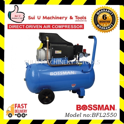 BOSSMAN BFL2550 3HP Direct-Driven Air Compressor 2.25kW 2850RPM