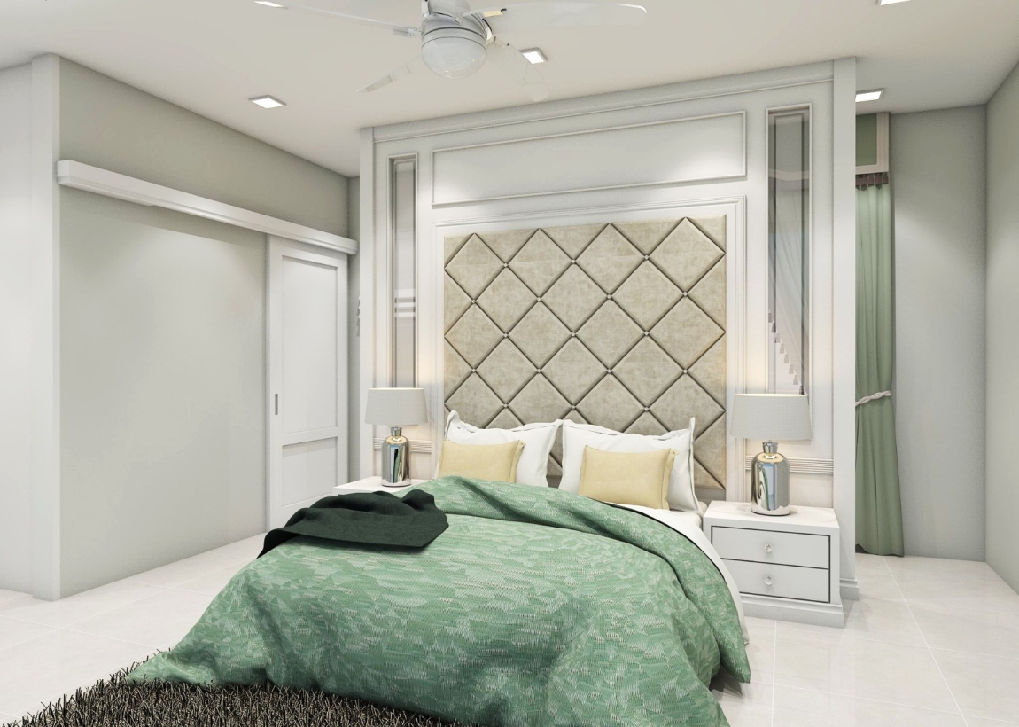 Royal Style Master Bedroom 3D Design  Bedroom Design Perak / Ipoh  Bedroom 3D Design Drawing