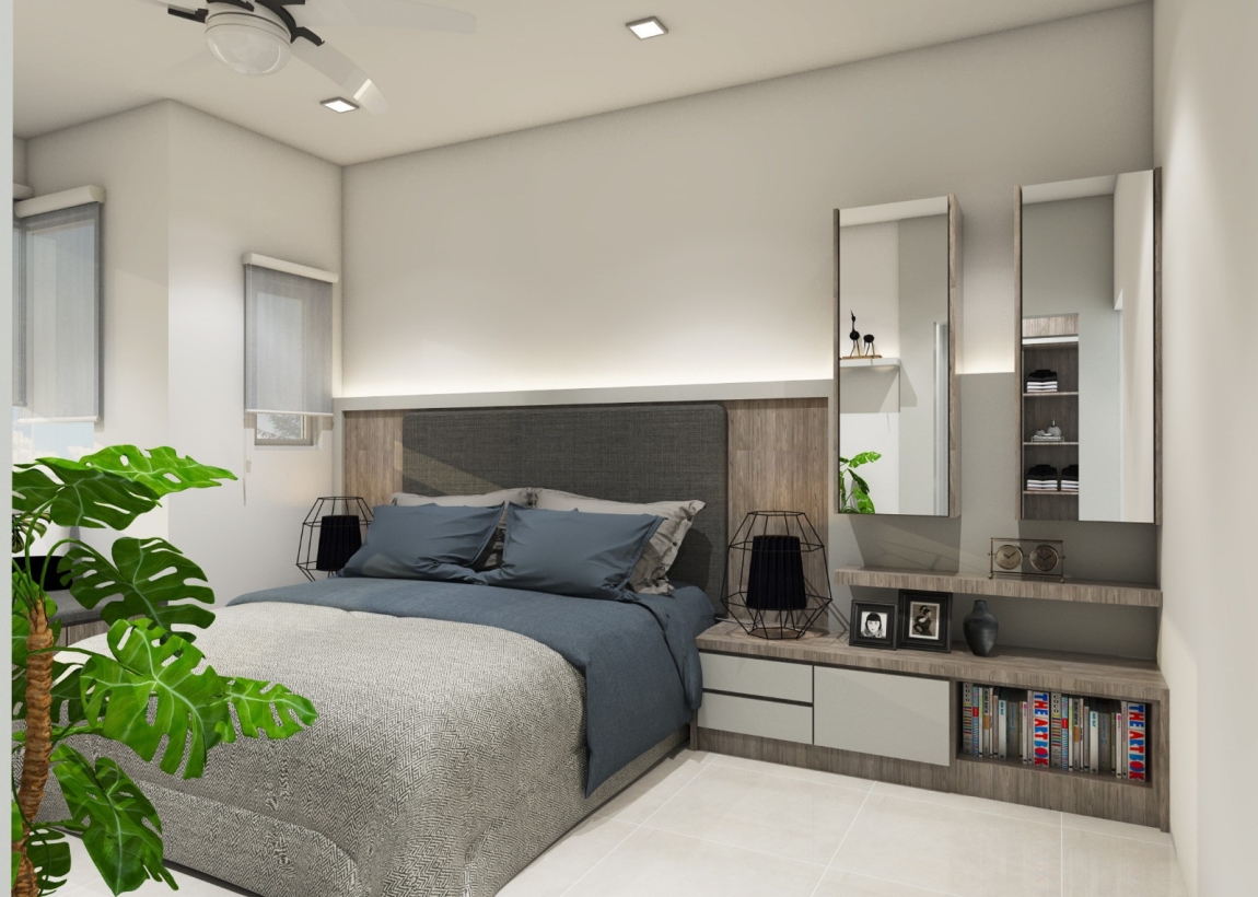 Reka Bentuh Bilik Tidur Warna Putih Bilik Tidur Reka Bentuk 3d Homebagus Home And Deco Online Expo