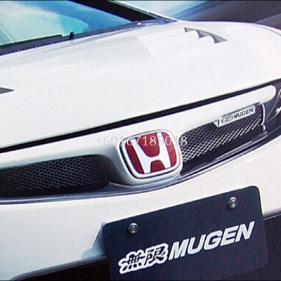 honda civic fd2r type r mugen grille abs material new set