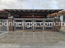  FOLDING DOOR MAIN GATE STAINLESS STEEL