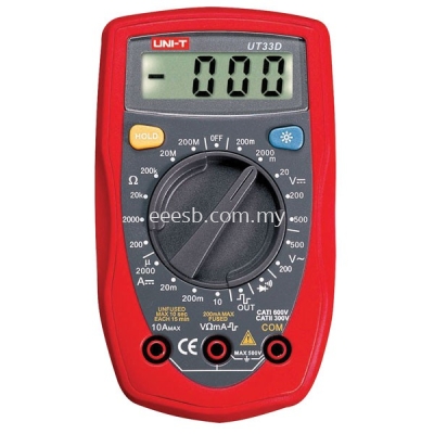 Uni-T UT33D Palm Size Digital Multimeter