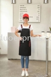 Classic Oxford Nylon Strap Apron Concept Apron Baju Uniform Custom KL PJ 