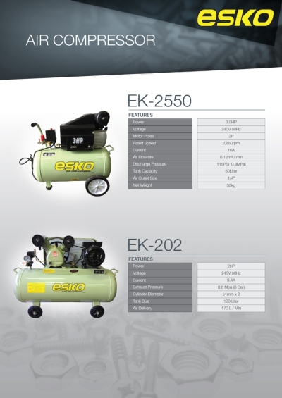 ESKO Compressor 3HP EK-2550