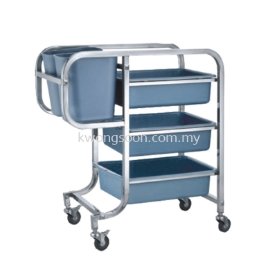 Dish Collection Trolley
