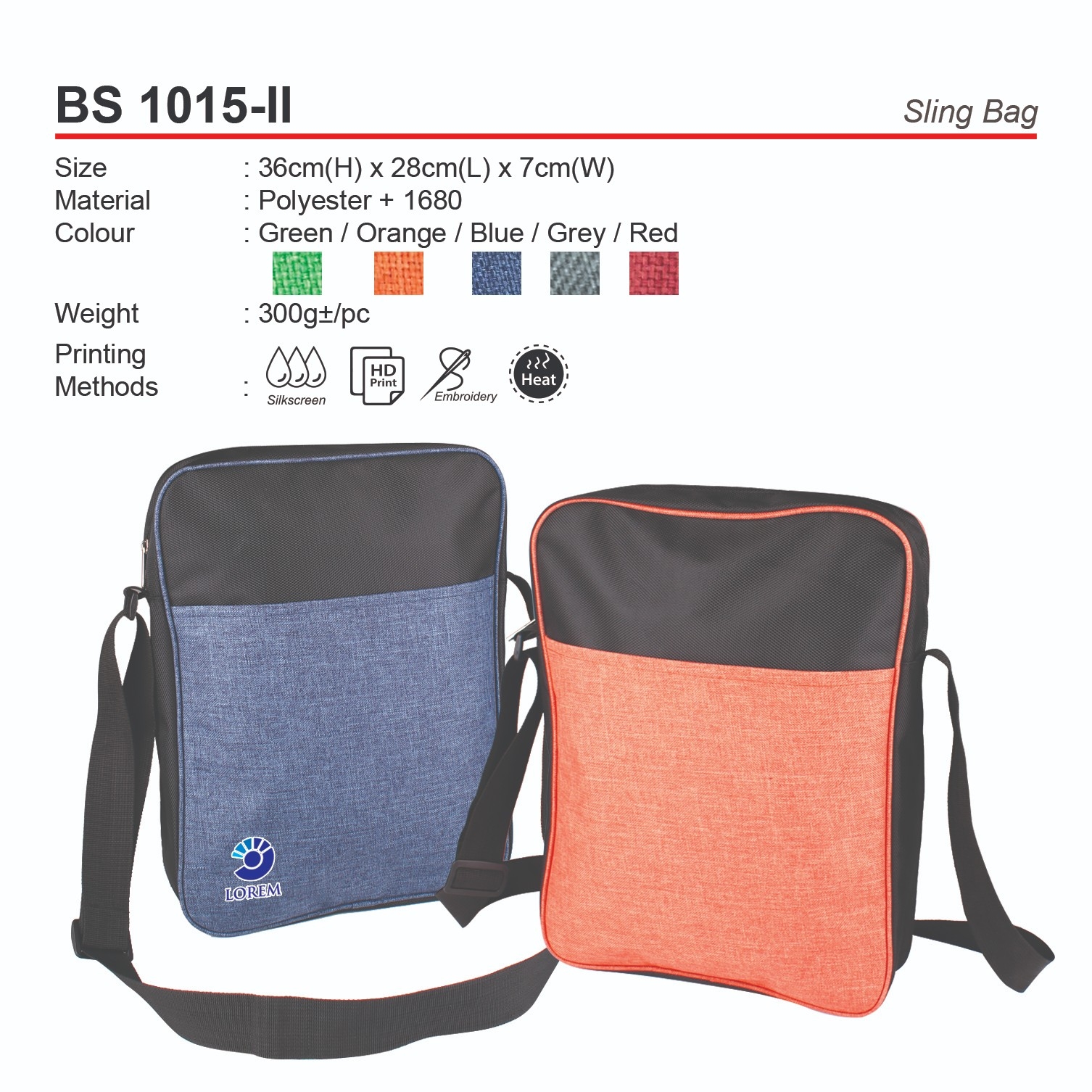 BS1015-II Sling Bag (A)