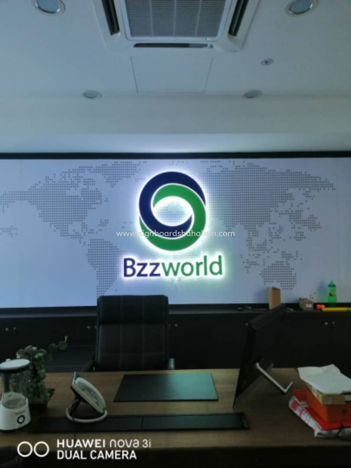 Bzzworld Signage, 3D Box Up LED Backlit Signboard Kuchai Lama, KL