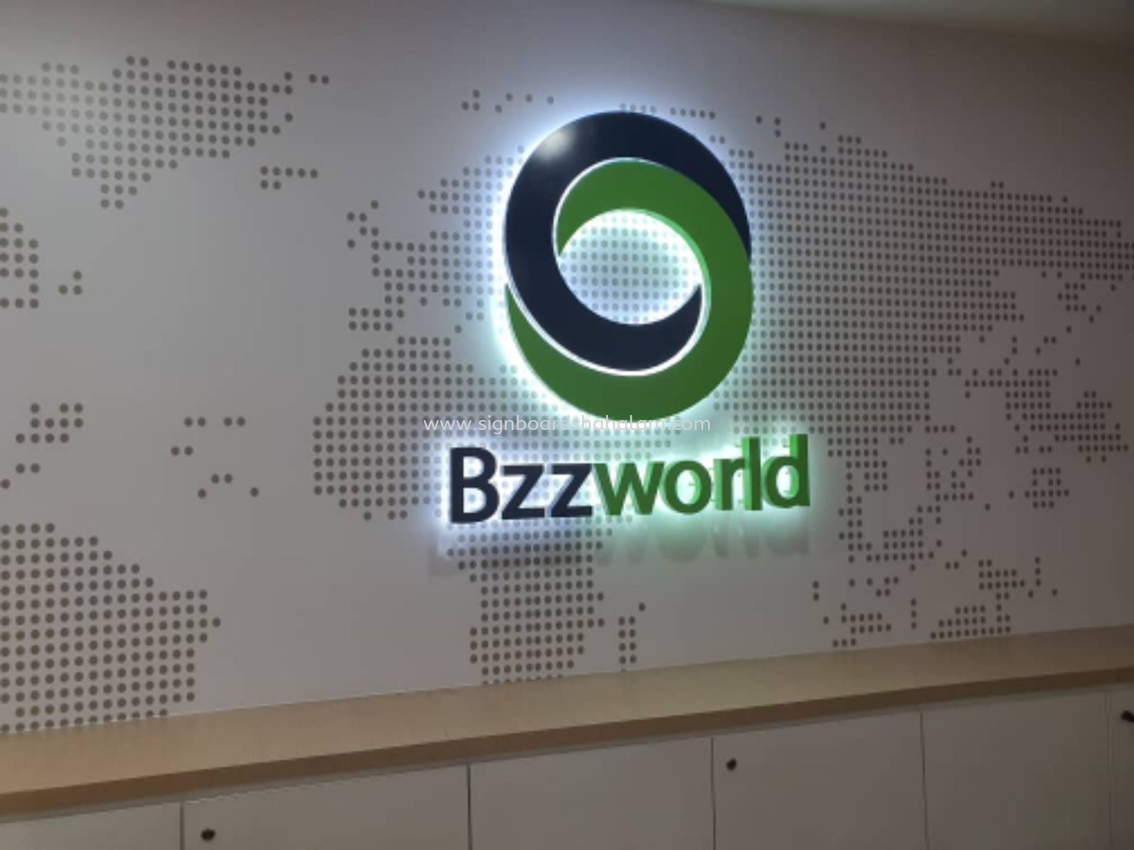 Bzzworld Signage, 3D Box Up LED Backlit Signboard Kuchai Lama, KL