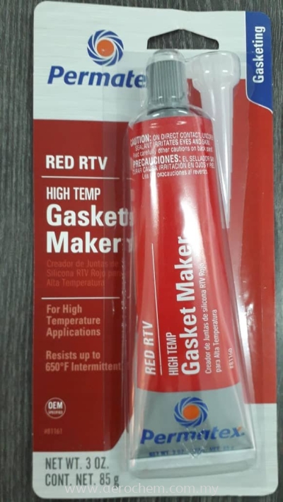 Permatex® High-Temp Red RTV Silicone Gasket Maker