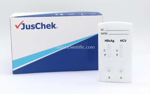 HBsAg and HCV Combo Rapid Test Cassette