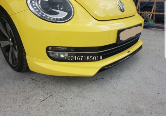 volkswagen beetle front lip oettinger style frp pp material new set