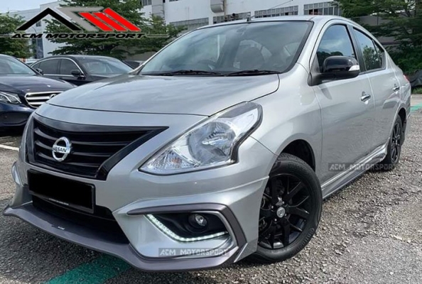 Nissan Almera 2019 Black Edition bodykit