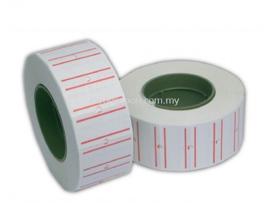 DL Double Line Price Label Roll