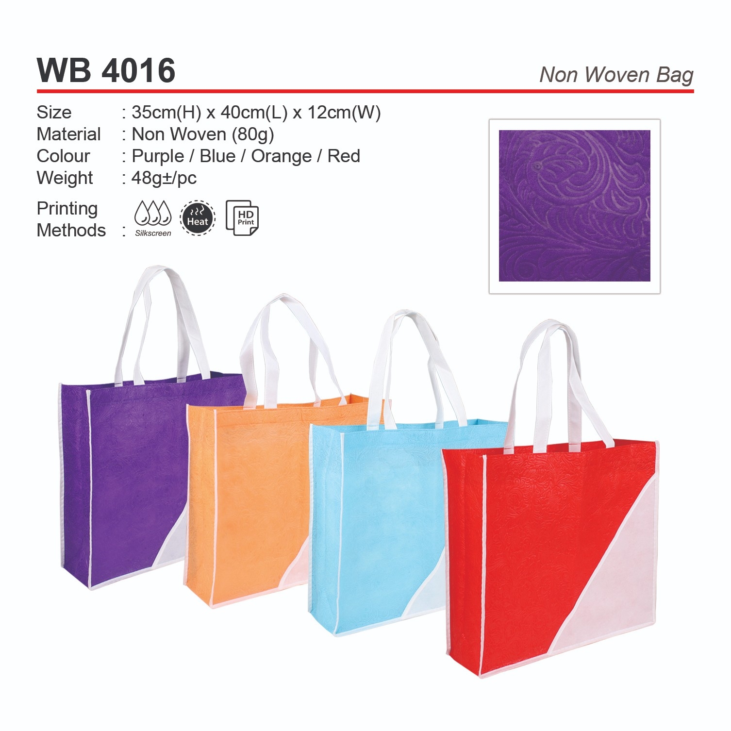 Non Woven Bags Souvenir Selangor, Malaysia, Kuala Lumpur (KL), Klang,  Semenyih, Shah Alam Supplier, Suppliers, Supply, Supplies