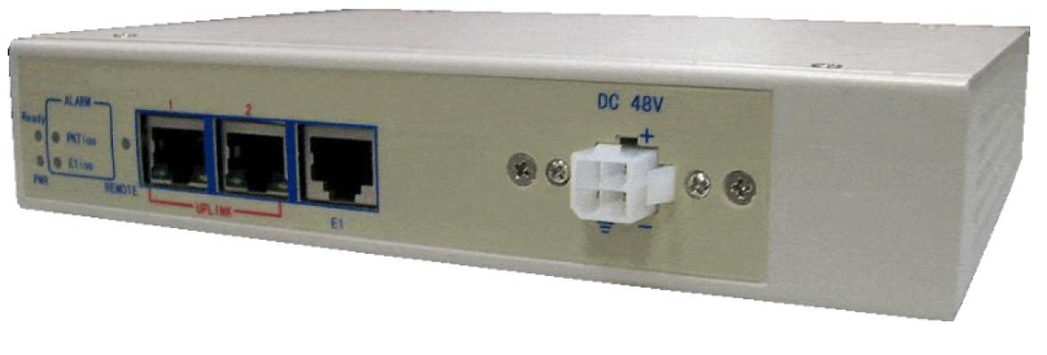 1 x E1 G.703 TDM Over IP / Ethernet Converter / Multiplexer