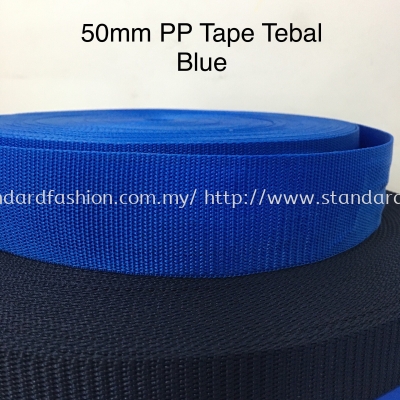 50mm Blue PP Tape - Tebal