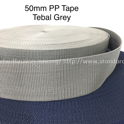 50mm Grey PP Tape - Tebal