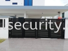 TRACKLESS FOLDING GATE Aluminium Trackless Folding Gate GATE