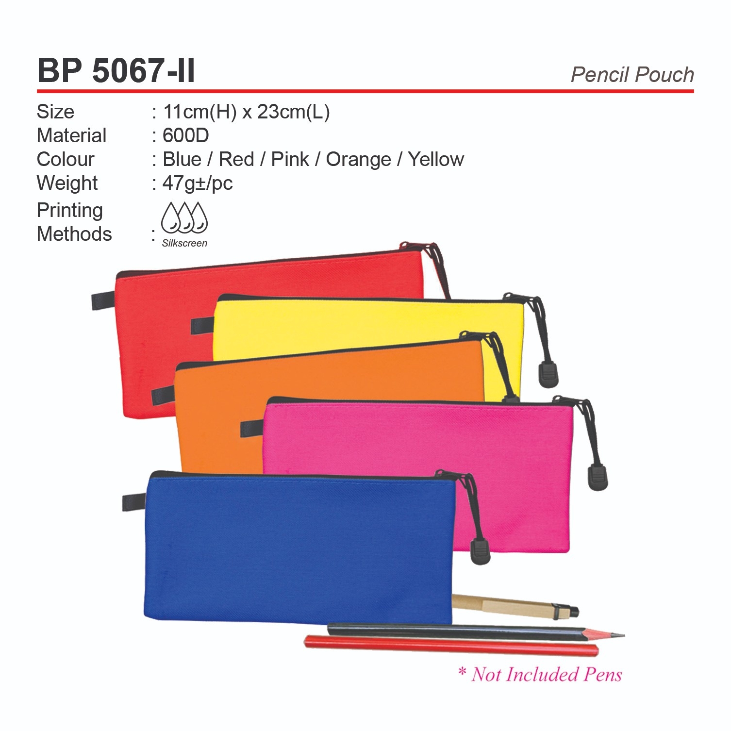 BP 5067-II Pencil Pouch (A)