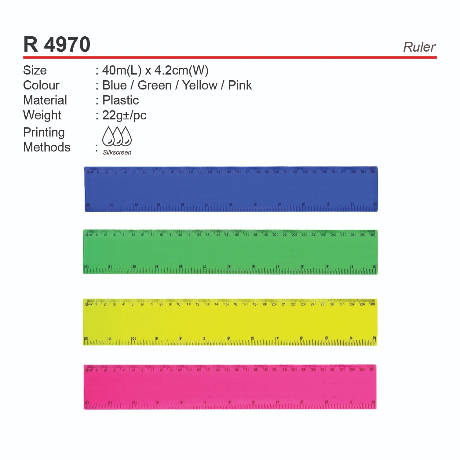 R 4970 Ruler (A)