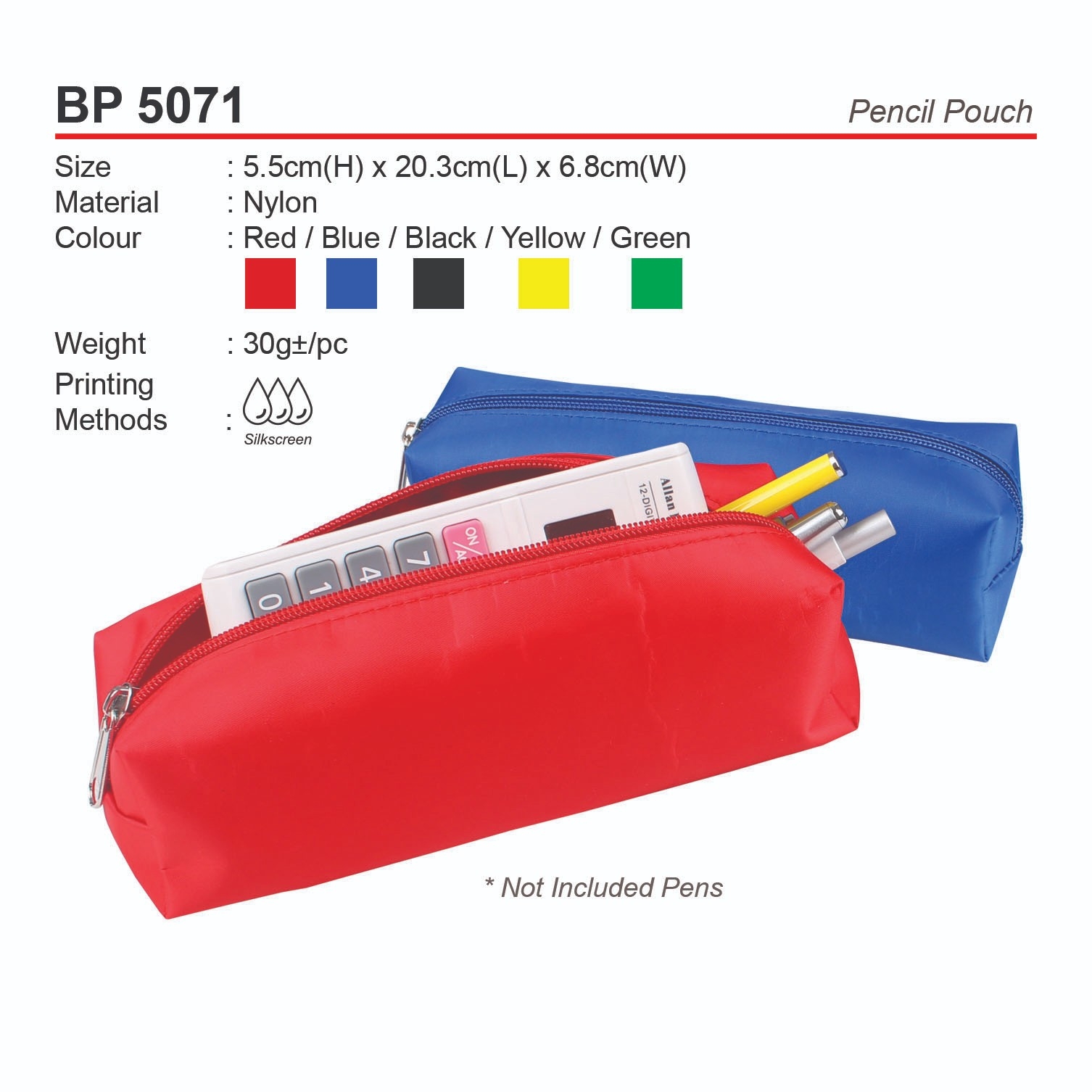 D*BP 5071 Pencil Pouch (A)