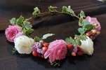 Head bridal (HBB-009) Headband Bridal Bouquet