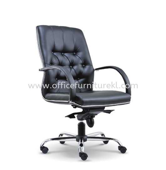 MORE MEDIUM BACK DIRECTOR CHAIR | LEATHER OFFICE CHAIR CYBERJAYA WP