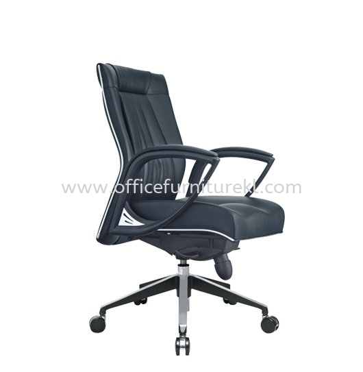 JESSI LOW BACK DIRECTOR CHAIR | LEATHER OFFICE CHAIR SUBANG SELANGOR