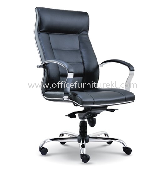 CITRUS HIGH BACK DIRECTOR CHAIR | LEATHER OFFICE CHAIR KAJANG SELANGOR