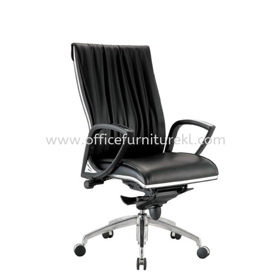 VITTA DIRECTOR MEDIUM BACK LEATHER OFFICE CHAIR - Top 10 Best Selling Director Office Chair | Director Office Chair Mytown Shopping Centre | Director Office Chair Cyberjaya | Director Office Chair Putrajaya 