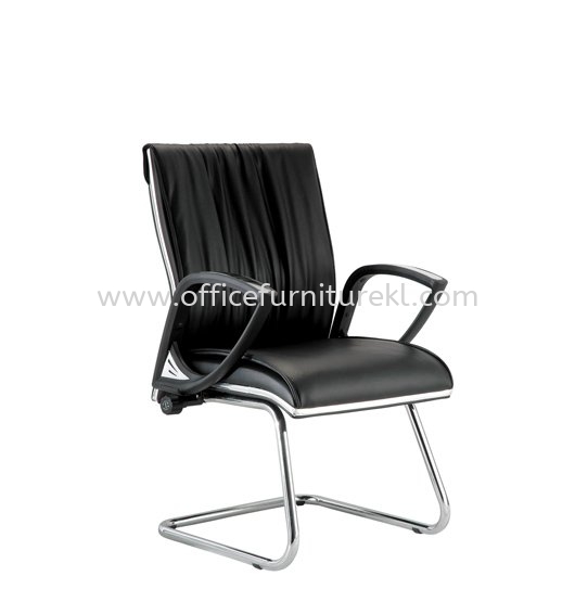 VITTA VISITOR DIRECTOR CHAIR | LEATHER OFFICE CHAIR KEMAMAN TERENGGANU