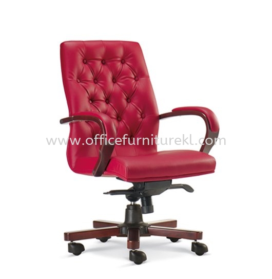 URBAN DIRECTOR MEDIUM BACK LEATHER OFFICE CHAIR - Top 10 Best Design Wooden Director Office Chair | Wooden Director Office Chair PJ Seksyen 16 | Wooden Director Office Chair PJ Seksyen 17 | Wooden Director Office Chair Ukay Perdana 