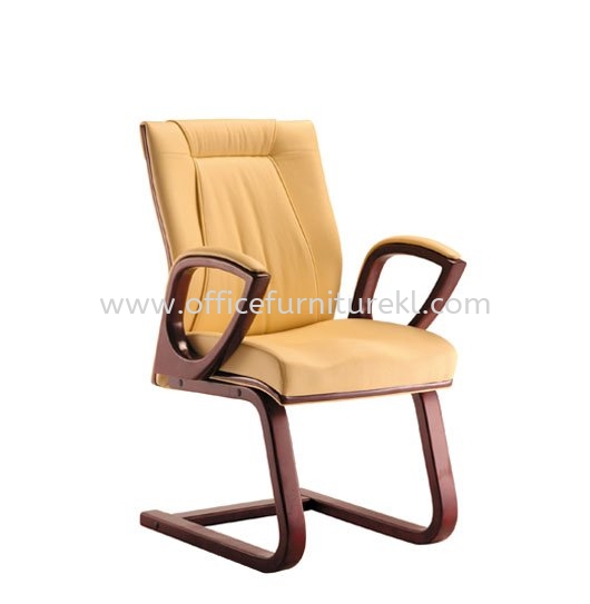 JESSI VISITOR DIRECTOR CHAIR | LEATHER OFFICE CHAIR KL MALAYSIA