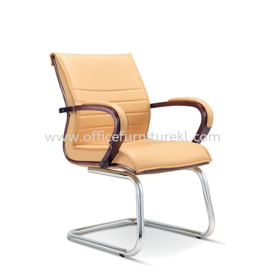 EDORA DIRECTOR VISITOR LEATHER OFFICE CHAIR - Top 10 Offer Item Wooden Director Office Chair | Wooden Director Office Chair Imbi Plaza | Wooden Director Office Chair Setia Alam | Wooden Director Office Chair Setia Avenue 