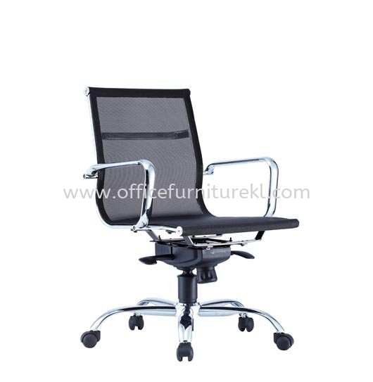 MANJAR LOW ERGONOMIC CHAIR | MESH OFFICE CHAIR BRICKFELD KL