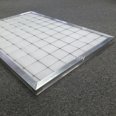 WASHABLE AIR FILTER C/W ALUMINIUM FRAME