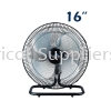 Floor Fan Black Body (Aluminium 4 Blade) FBP-16 Floor Fan