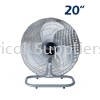 Floor Fan Silver Body (Aluminium 3 Blade) FBP-20 Floor Fan