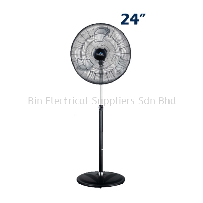 Standing Fan Black Body (Aluminium 3 Blade) FBS-24