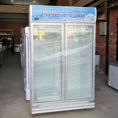 2 DOOR DISPLAY CHILLER & FREEZER