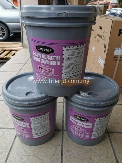 PP33-2S - CARRIER PP33-2S MINERAL OIL