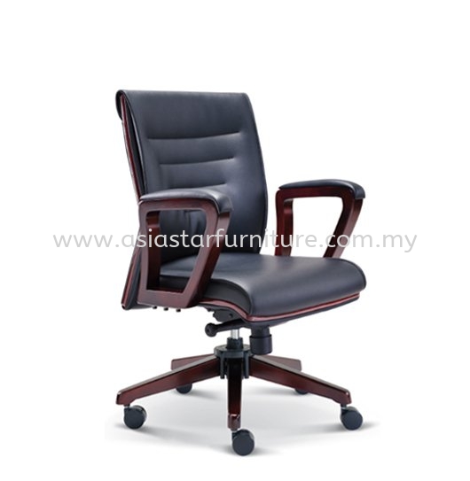 ACTOR LOW BACK DIRECTOR CHAIR | LEATHER OFFICE CHAIR SUNWAY SELANGOR