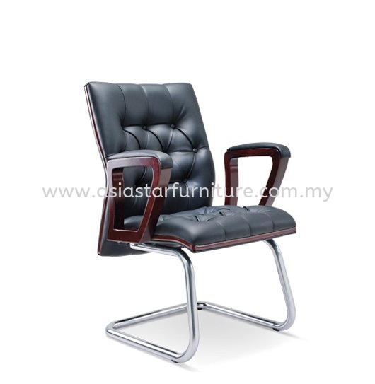 NETIZEN VISITOR DIRECTOR CHAIR | LEATHER OFFICE CHAIR SOLARIS DUTAMAS KL