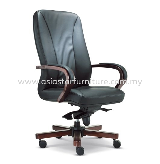 MERCU HIGH BACK DIRECTOR CHAIR | LEATHER OFFICE CHAIR JALAN IPOH KL