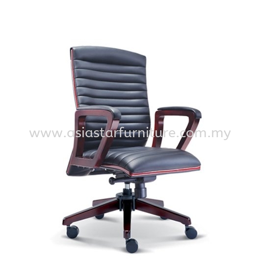 STONOR MEDIUM BACK DIRECTOR CHAIR | LEATHER OFFICE CHAIR KUCHAI LAMA KL