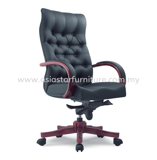 DORSET HIGH BACK DIRECTOR CHAIR | LEATHER OFFICE CHAIR SEGAMBUT KL